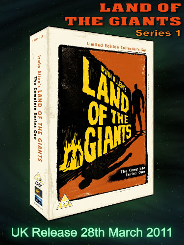 Land of the Giants UK Series One DVD Box Art